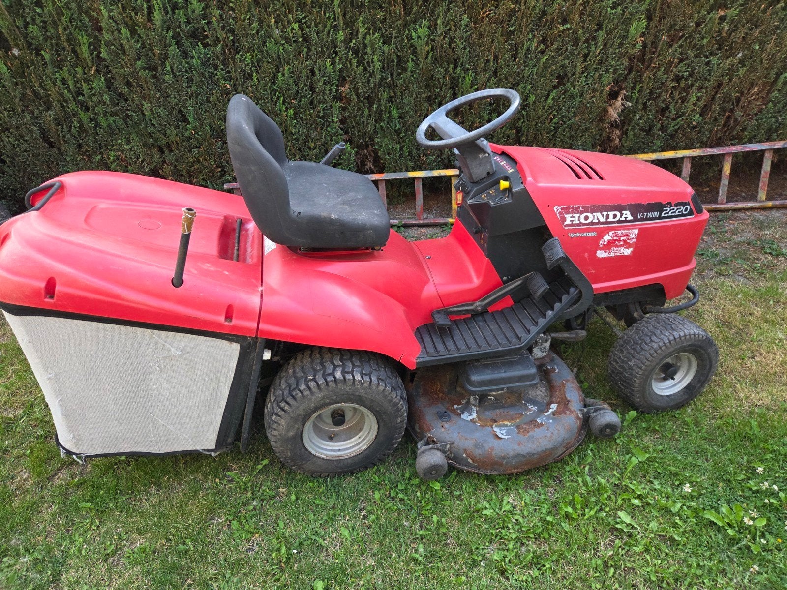 zitmaaier honda 2220, Enlèvement