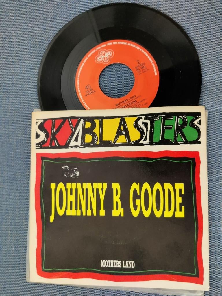 Skyblasters (johnny b goode, cnr145361, belgium), Cd's en Dvd's, Ophalen of Verzenden, Single