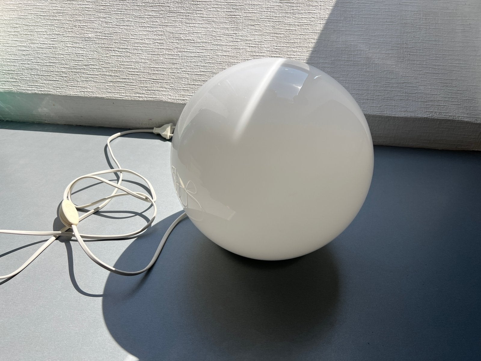 Globe en verre lampe IKEA, Maison & Meubles, Enlèvement, Comme neuf, Verre, IKEA