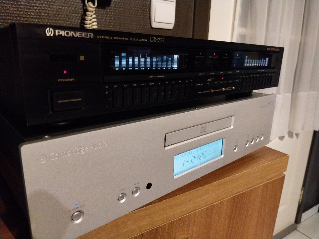 Pioneer GR-777 Équaliseur graphique & Analyseur de spectre, Enlèvement, Utilisé, Lecteur CD, Pioneer