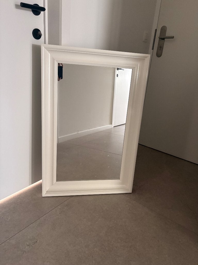 Ikea Hemnes spiegel, Huis en Inrichting, Ophalen, Gebruikt, Minder dan 100 cm, Rechthoekig