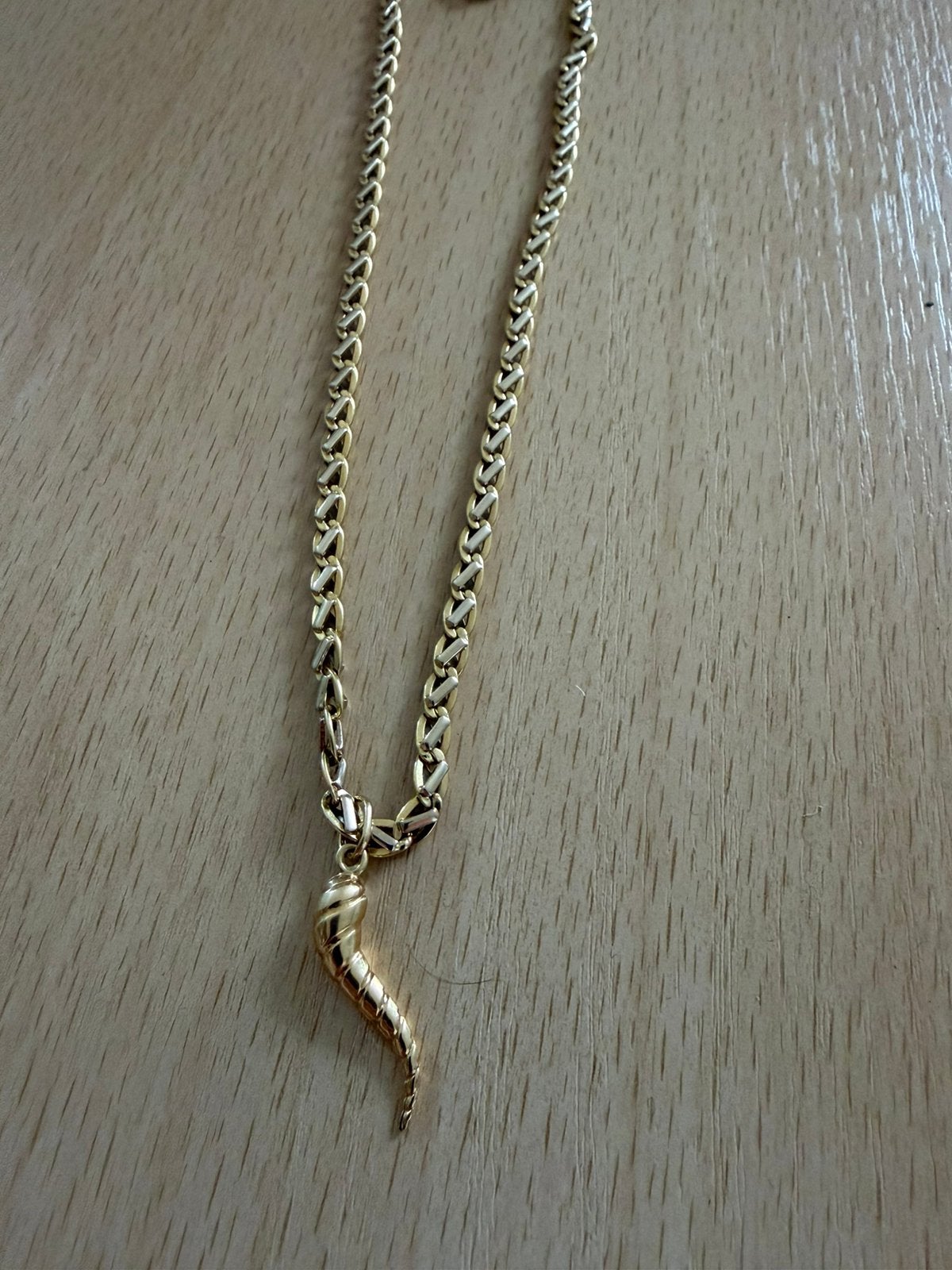 Collier en or 18 carats, Bijoux, Sacs & Beauté, Enlèvement, Comme neuf