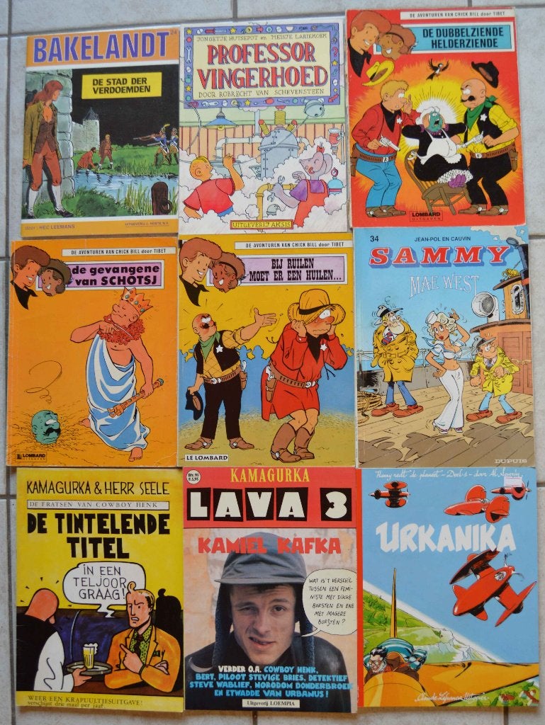 Lot Diverse strips, Livres, BD, Enlèvement