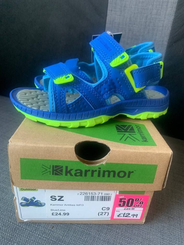 Sportsandalen maat 27, Neuf, Enlèvement ou Envoi, Karrimor, Chaussures de sport