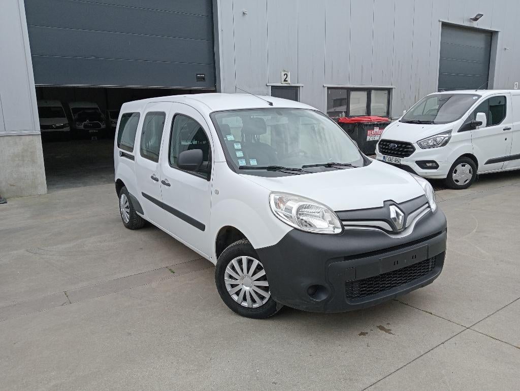 Renault Kangoo L2.H1CARGO Keuring en Car pass ok 112971.km, Voorwielaandrijving, 4 cilinders, Renault, Wit