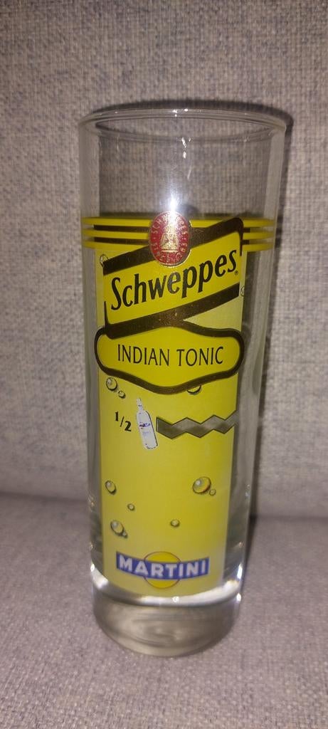 Verre Martini schweppes, Collections, Enlèvement ou Envoi