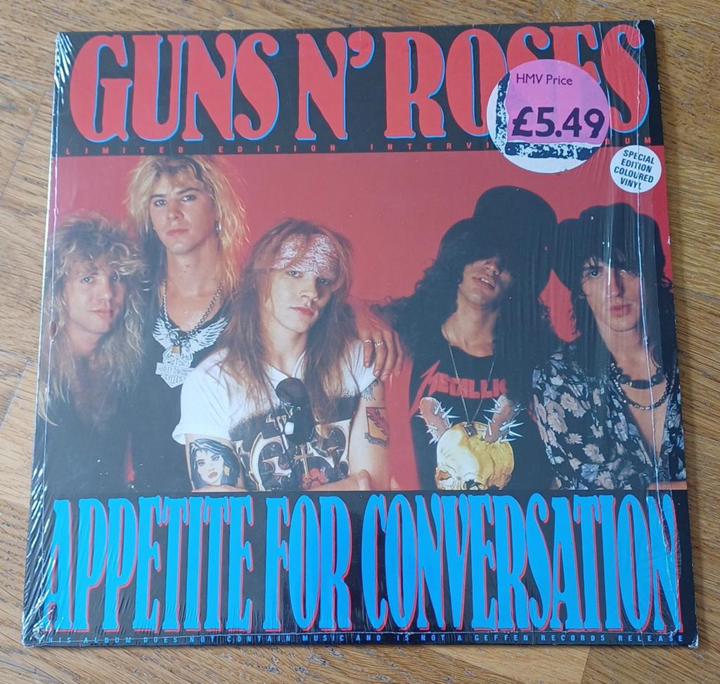 Guns N Roses wit vinyl voor verzamelaars. Interview, Cd's en Dvd's, Vinyl | Hardrock en Metal, Limited edition, Ophalen