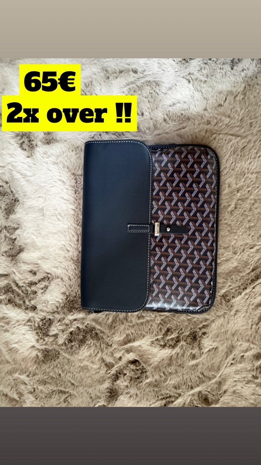 Goyard tas, Enlèvement ou Envoi, Comme neuf, Bleu