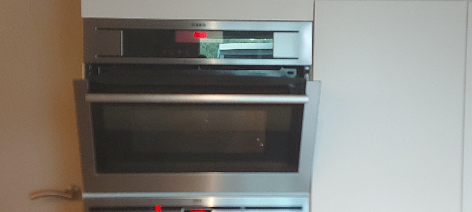 Combi microgolf/oven, inbouw AEG, Four, Encastré, Enlèvement, Utilisé