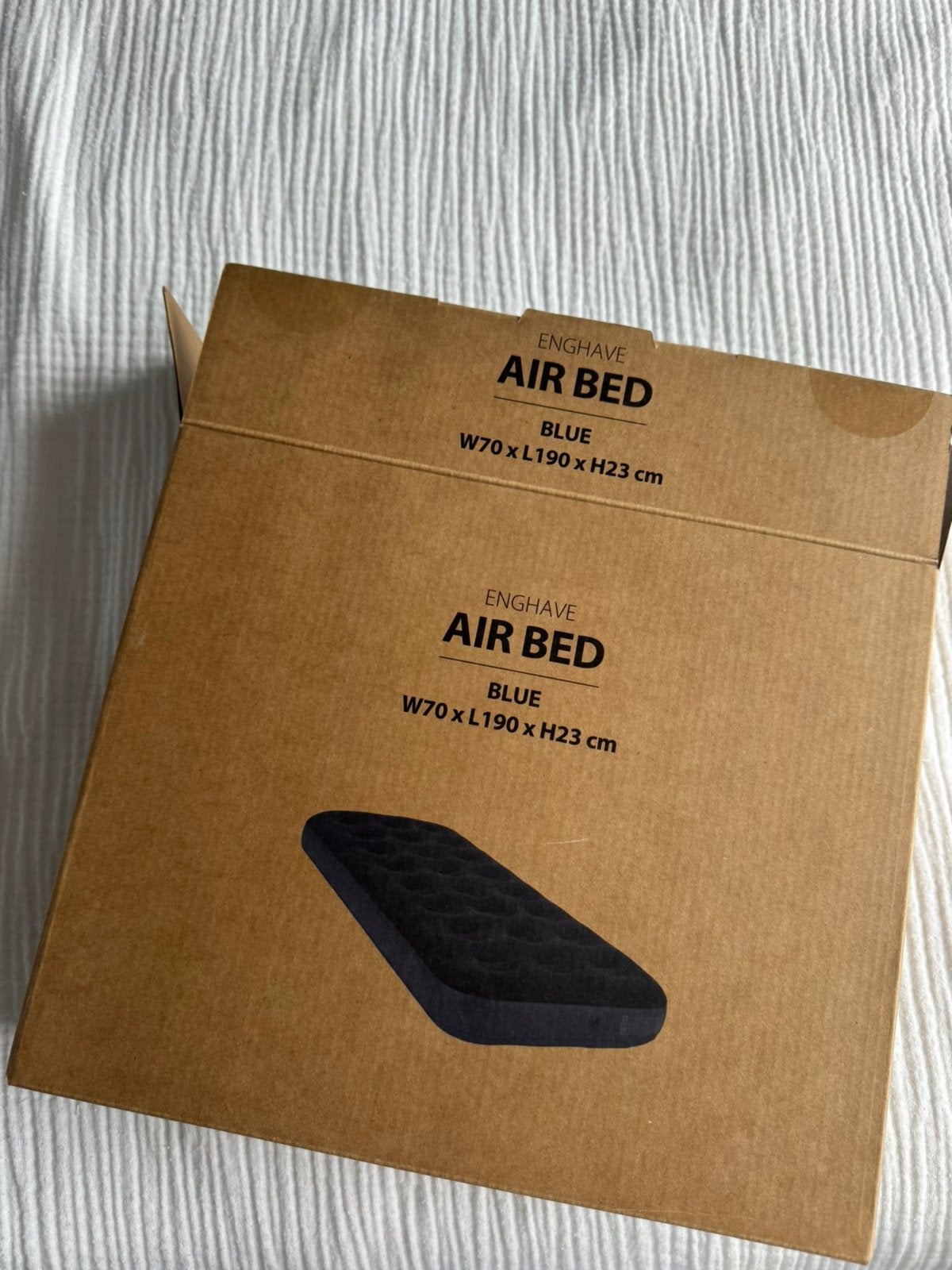 Matelas gonflable, Caravanes & Camping, Enlèvement ou Envoi, Neuf, 1 personne