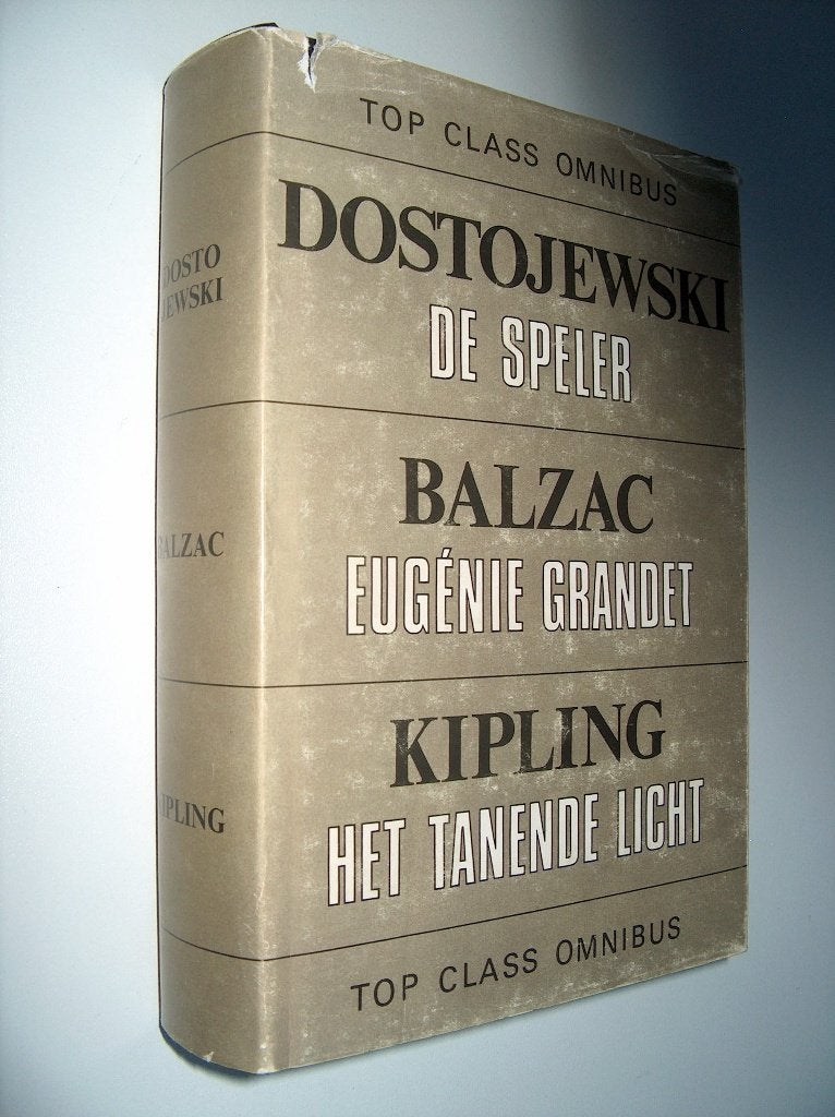 Omnibus : Dostojewski / Balzac / Kipling : De speler / Eugén, Enlèvement ou Envoi, Diverse auteurs, Utilisé, Europe autre