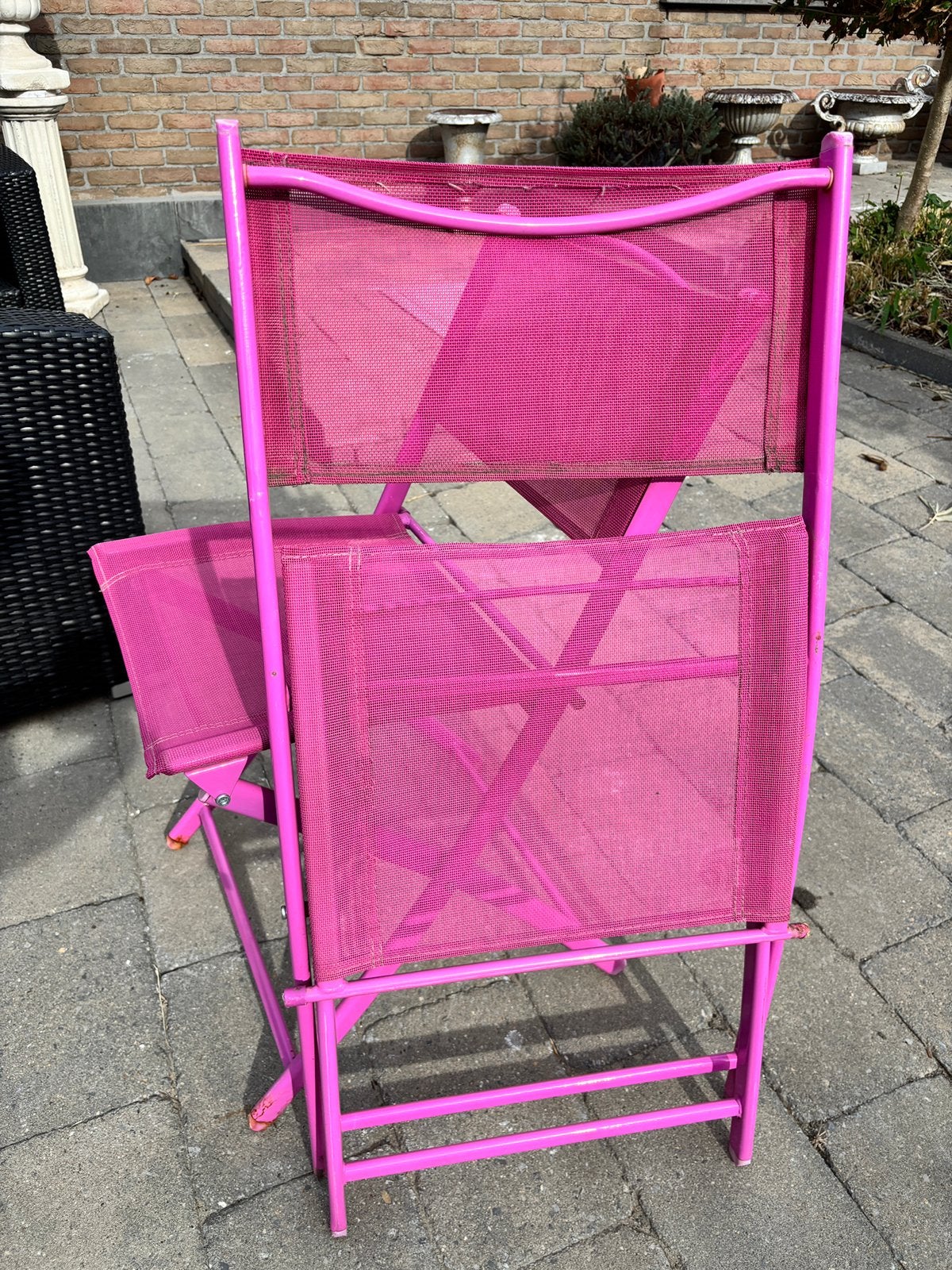 tafel met klapstoelen, Ophalen, Zo goed als nieuw