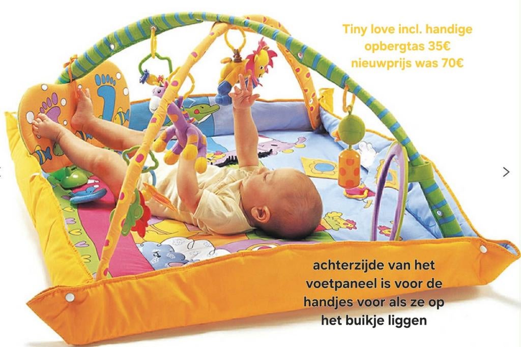 Tiny love speelkleed, Enlèvement
