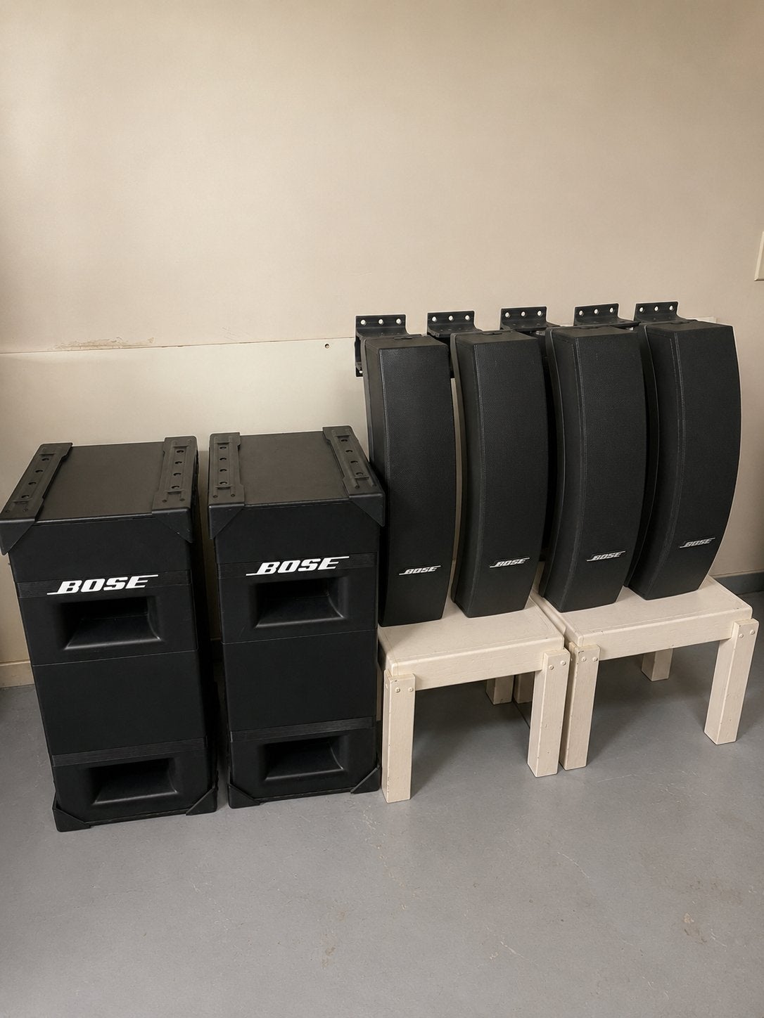 Ensemble de haut-parleurs Bose 502 avec - Très bon état, Enlèvement, Comme neuf, Bose