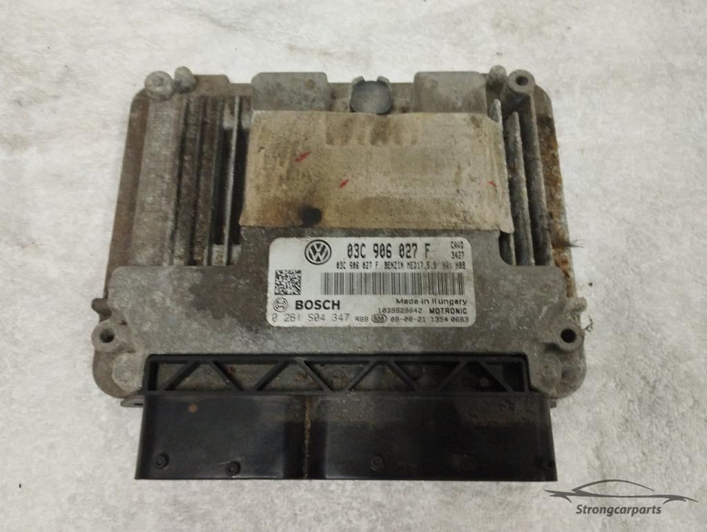 ECU motormanagement Golf 6 03C906027F 1.4 TSI 160pk CAVD, Volkswagen, -, Utilisé, -