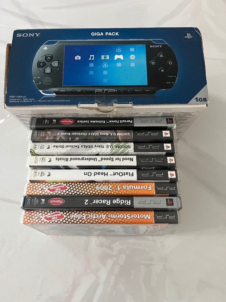 Psp, Enlèvement ou Envoi, Comme neuf, PSP, Avec jeux