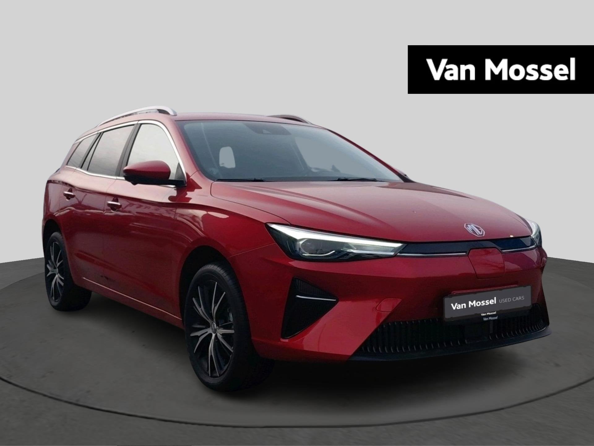 MG MG5 Long Range 61 kWh LUXURY (automatique), Autos, Rouge, https://public.car-pass.be/vhr/3602f899-6b67-4afa-b482-e81927fa343b