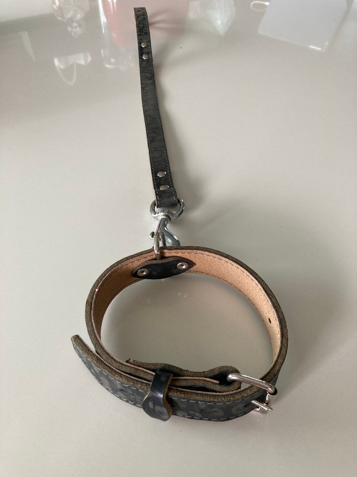 Halsband met leiband, Dieren en Toebehoren, Ophalen, Nieuw, Halsband