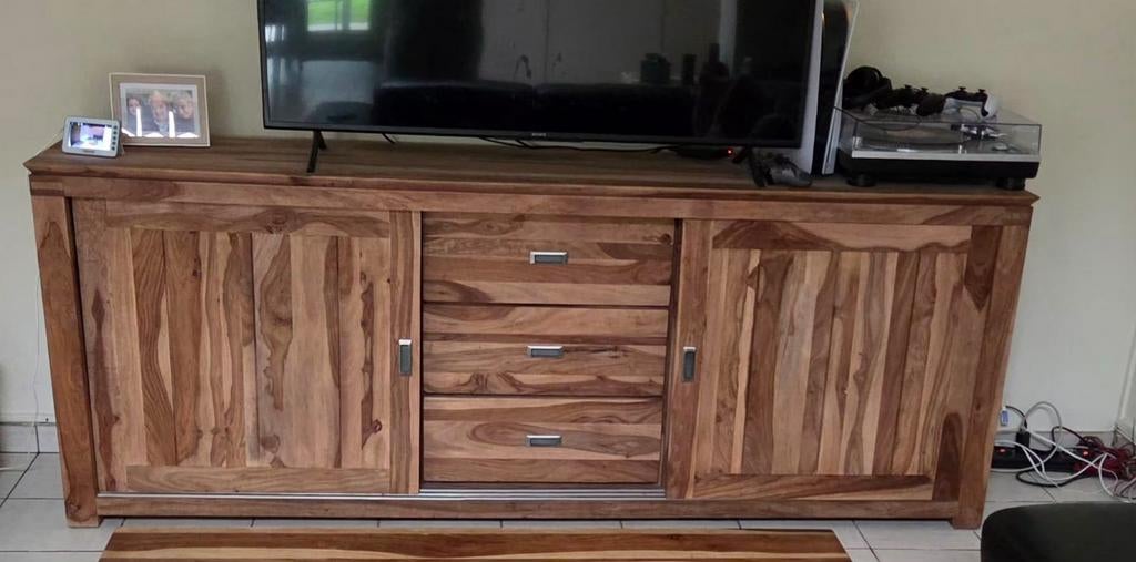 Dressoir en salontafel  van teakhout, Ophalen, Teakhout