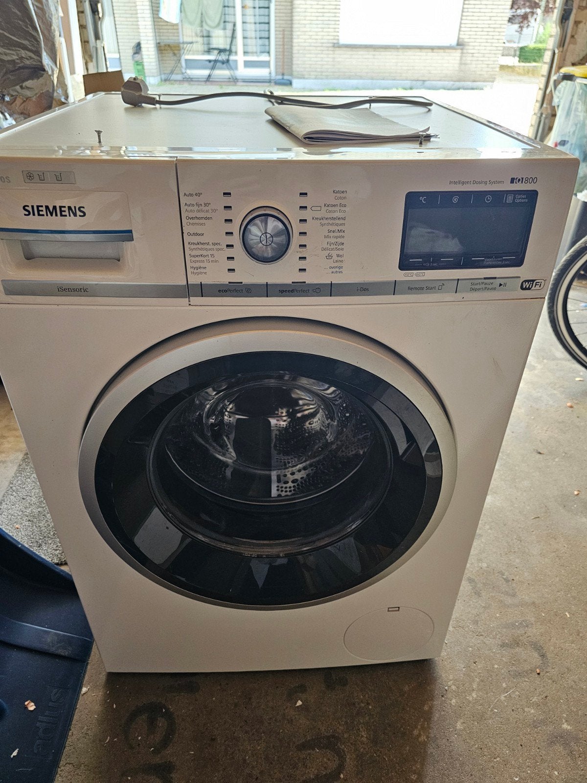 SIEMENS WASMACHINE, Elektronische apparatuur, Ophalen