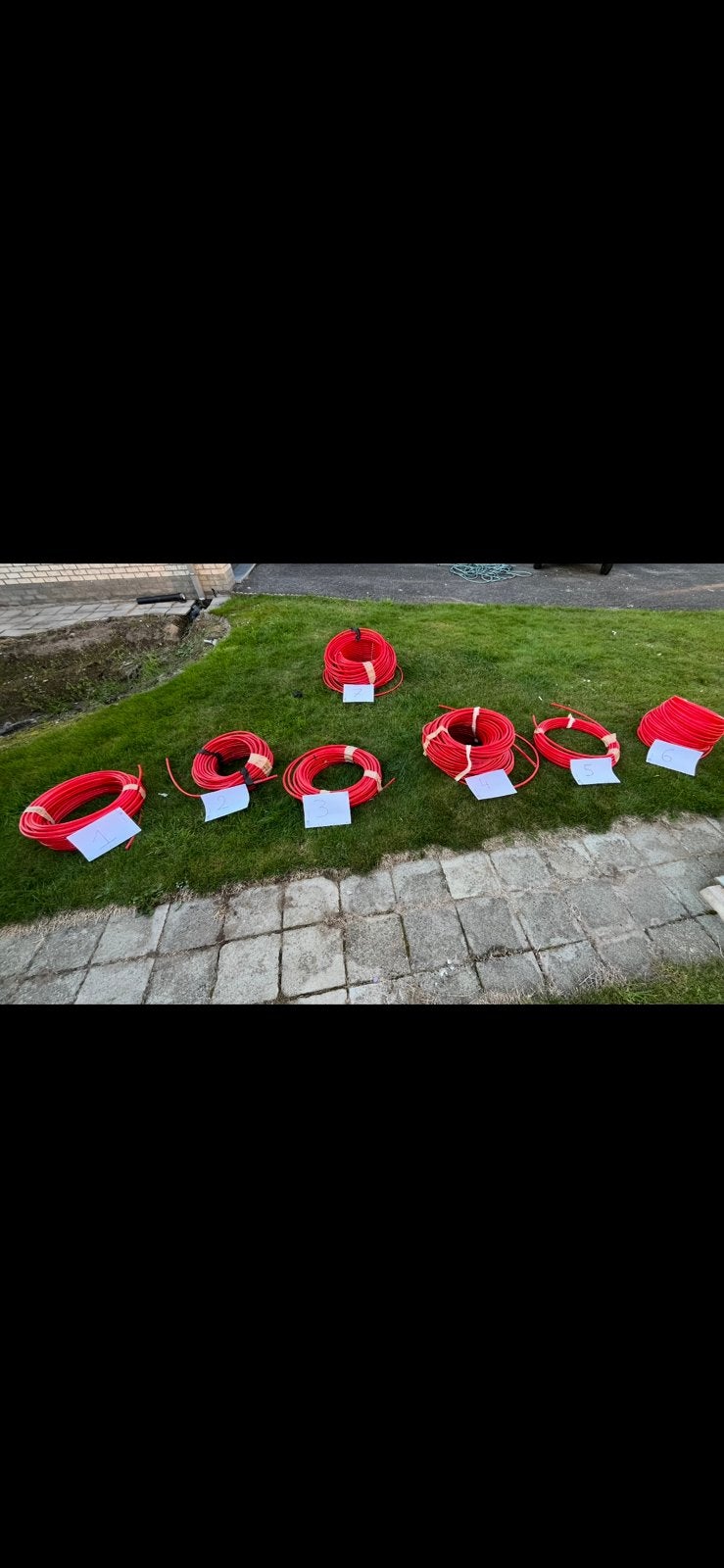 *Weggeef* Overschot buizerij vloerverwarming, Doe-het-zelf en Bouw, Ophalen, Minder dan 20 mm, 6 meter of meer, PVC