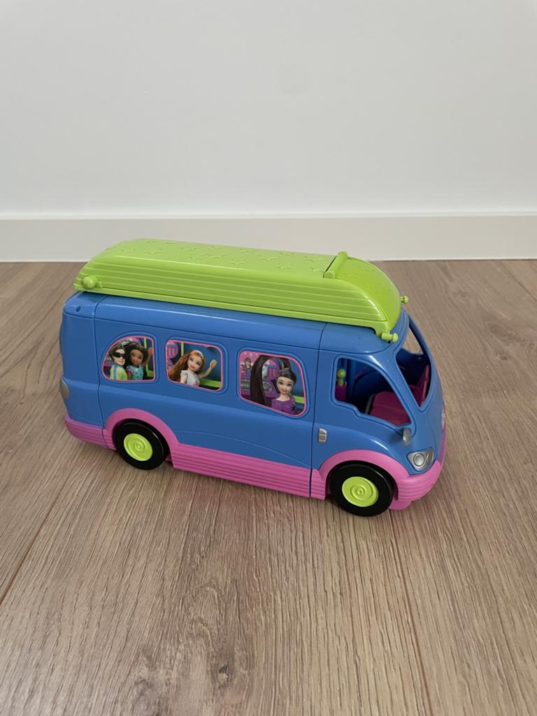 Mattel Polly Pocket party bus - 2004 - perfecte staat, Kinderen en Baby's, Ophalen of Verzenden, Gebruikt, Poppenhuis