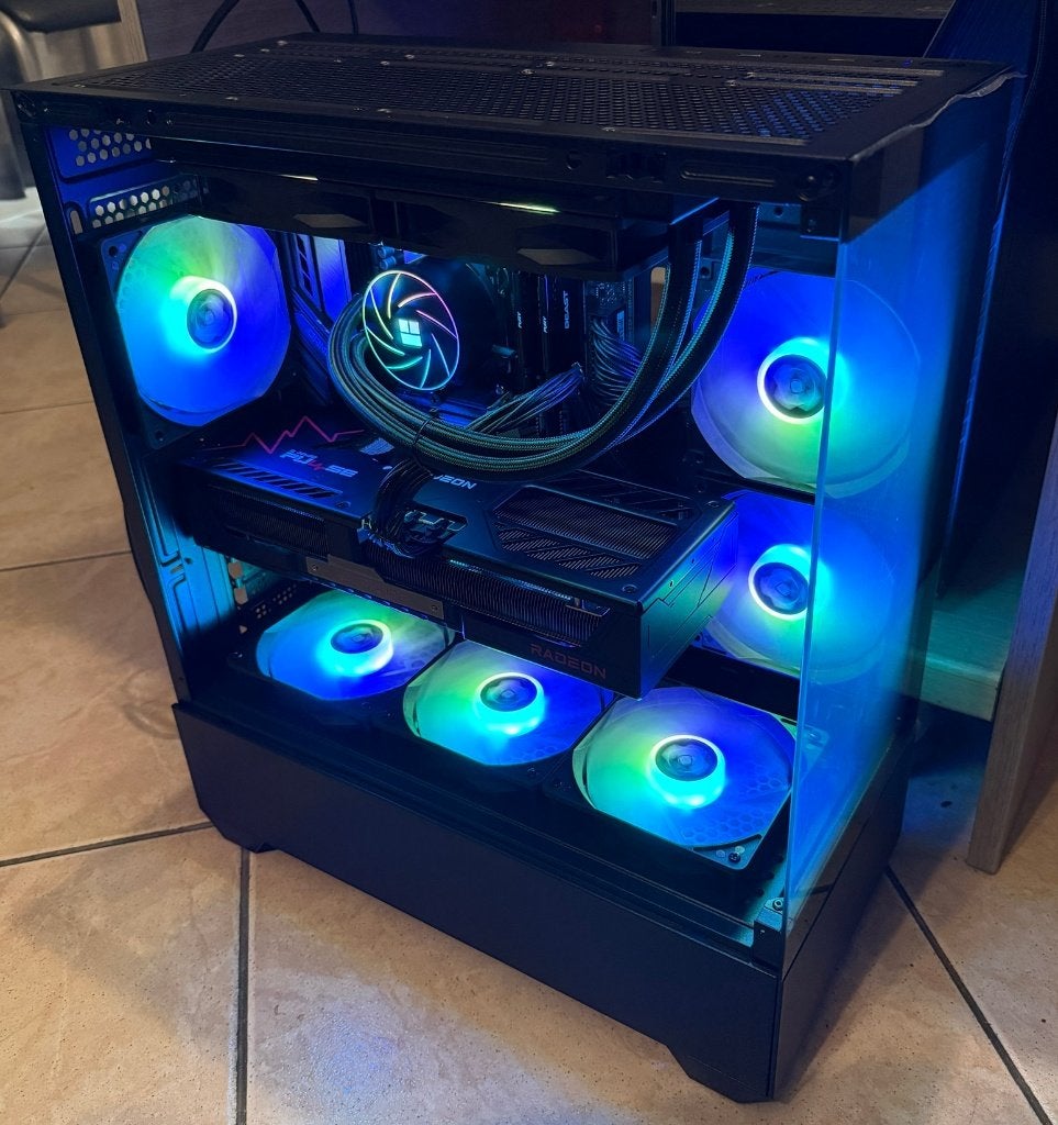 Nieuwe super Game PC: Ryzen7 9850X3d,32 GB,1TB SSD,RX 9070XT, Computers en Software, Ophalen, 32 GB, Virtual Reality, Nieuw