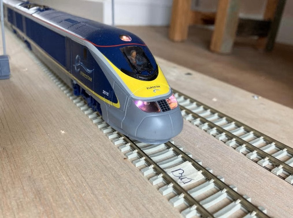 Eurostar Hornby 10 delig digitaal incl sound, Overige merken, Treinset, Gelijkstroom, Ophalen of Verzenden