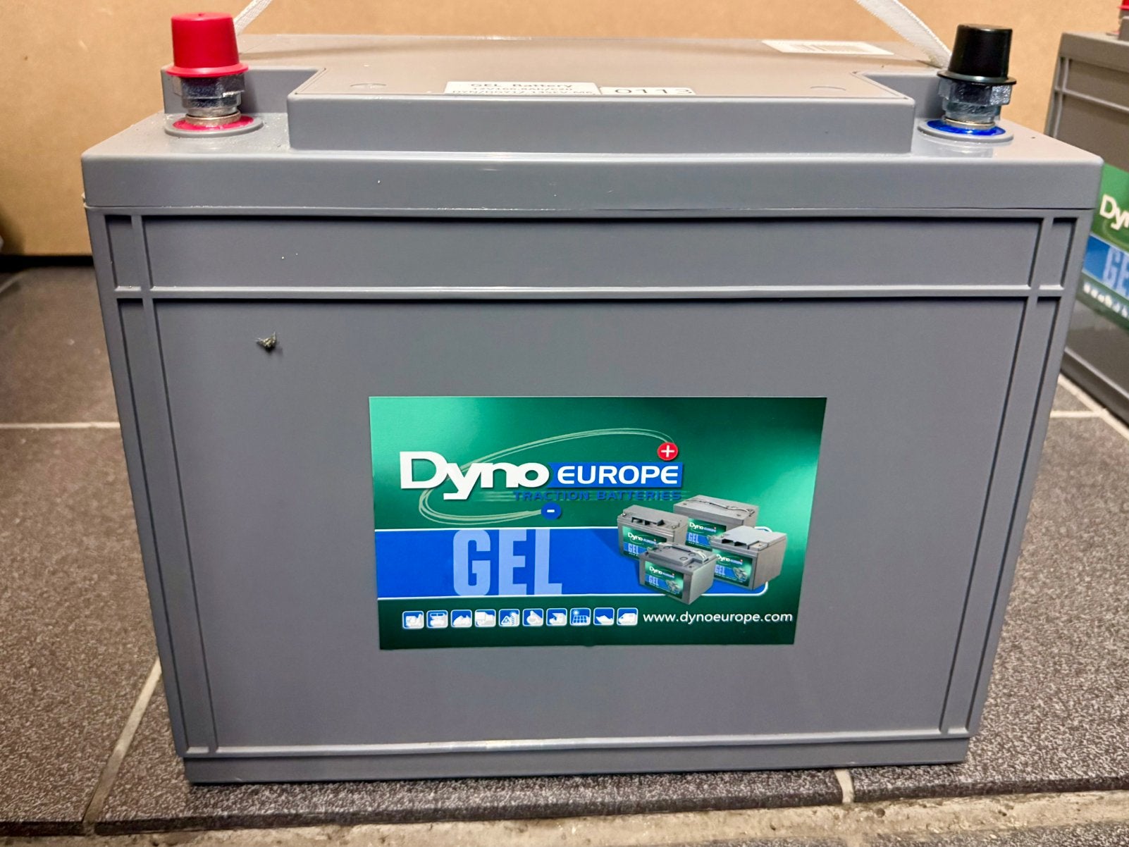 DynoEurope gel batterij 12v/166Ah, Utilisé