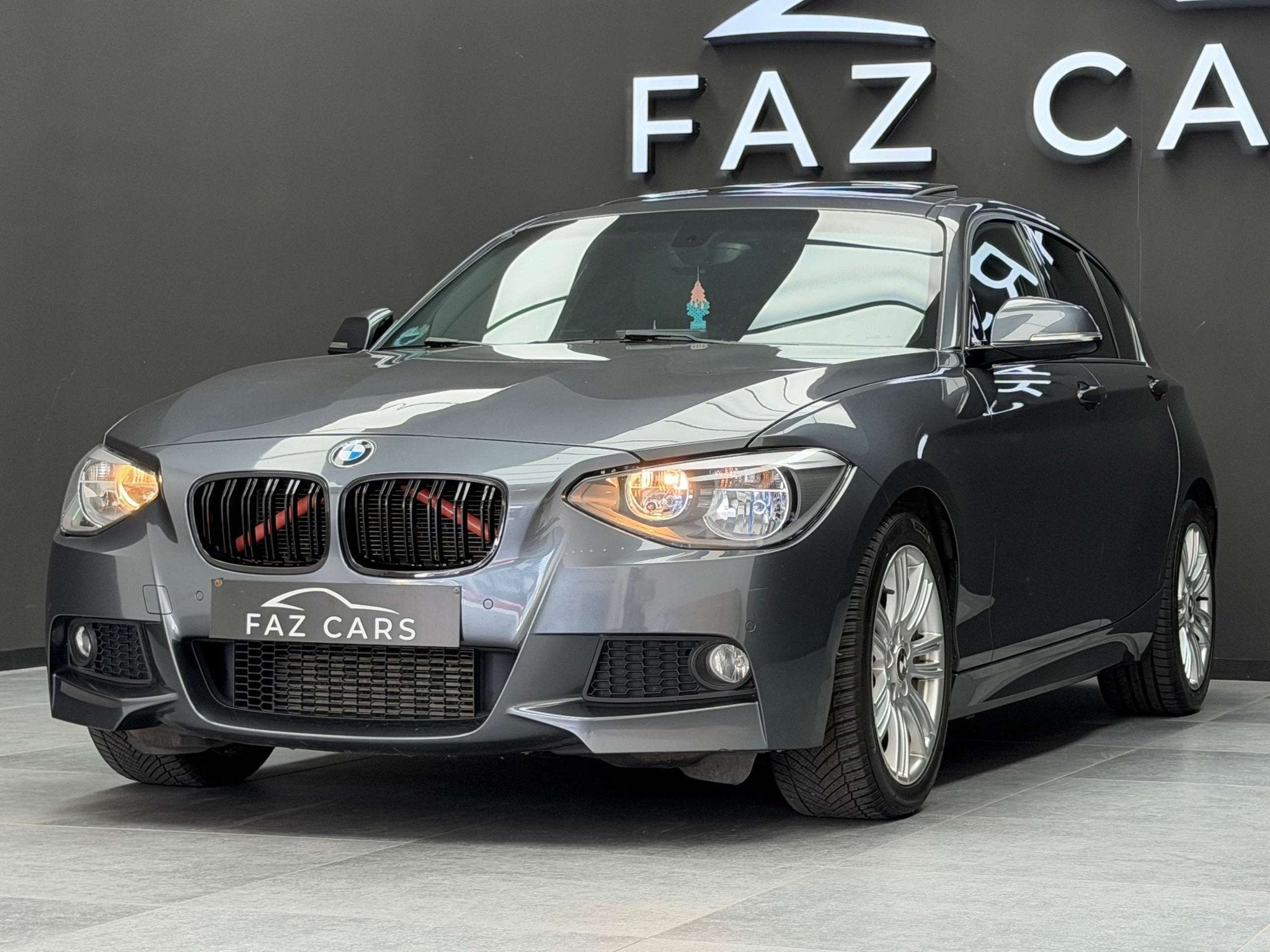 BMW 1 Serie 116 i M Sport Edition * CUIR + GPS + GARANTIE *, Autos, BMW, Argent ou Gris, Achat, Euro 6, Entreprise