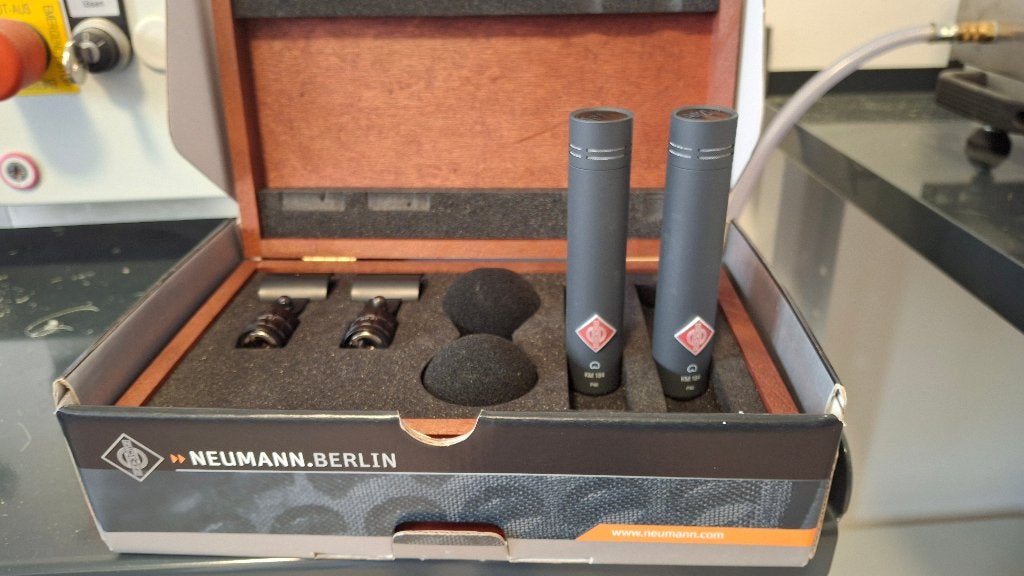 Neumann KM 184 stereo set, Musique & Instruments, Microphones, Envoi, Comme neuf, Micro studio, Sans fil