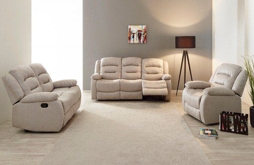 Nieuw stoffen salon 3RR + 2RR = 1552 euro., Huis en Inrichting, Ophalen, Nieuw, Stof