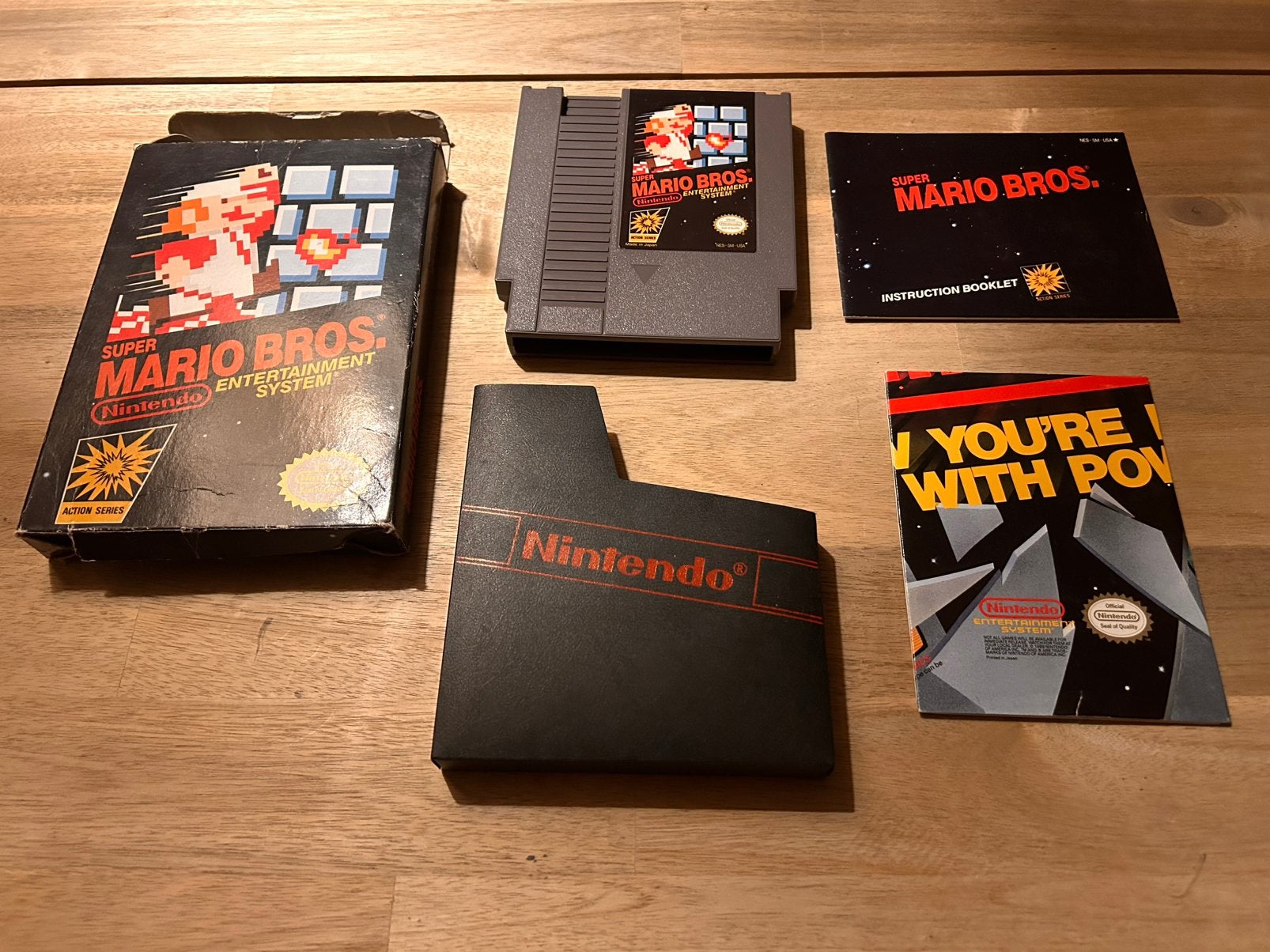 Nintendo NES game CIB - Super Mario Bros NTSC, Ophalen of Verzenden, Zo goed als nieuw