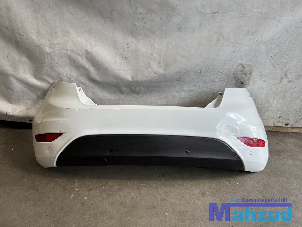 FORD FIESTA 6 Wit achterbumper 2008-2017, Auto-onderdelen, Carrosserie, Bumper, Ford, Achter, Gebruikt