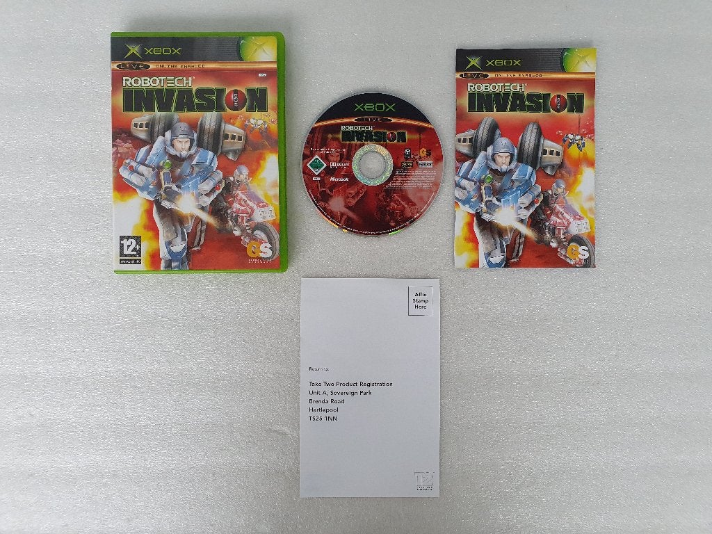 Xbox: Robotech Invasion, Games en Spelcomputers, Games | Xbox Original, Ophalen of Verzenden, Gebruikt