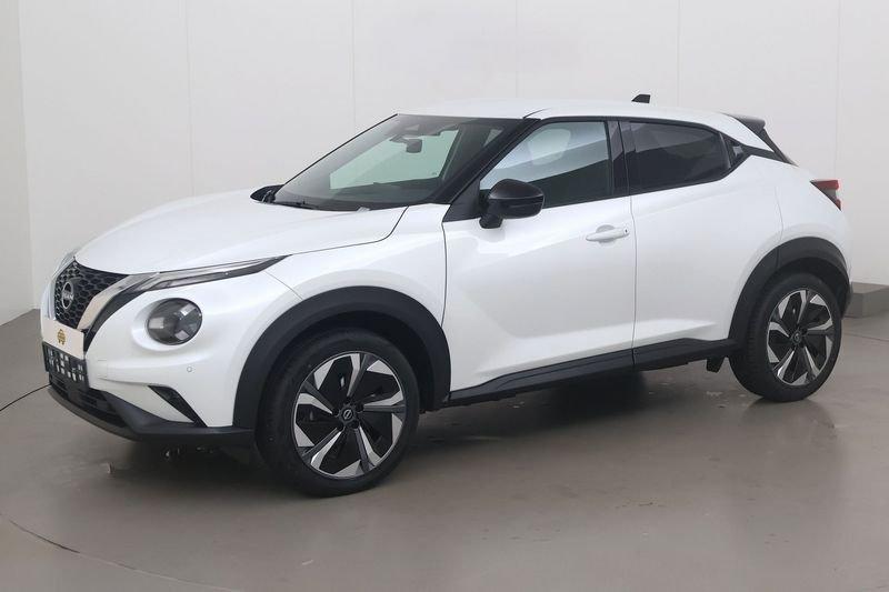 Nissan Juke 1.0 dig-t n-connecta 114 AT, Auto's, Automaat, Gebruikt, Wit, Bedrijf
