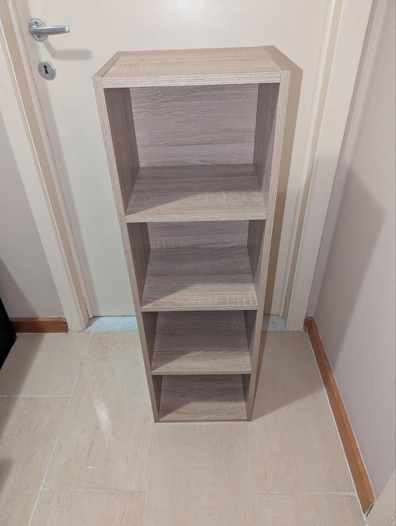 Kast 31x24x102 cm bewerkt hout sonoma eikenkleurig, Huis en Inrichting, Kasten | Overige, Ophalen