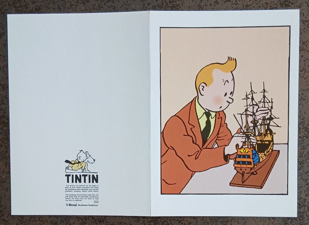 Carte double Tintin, Enlèvement