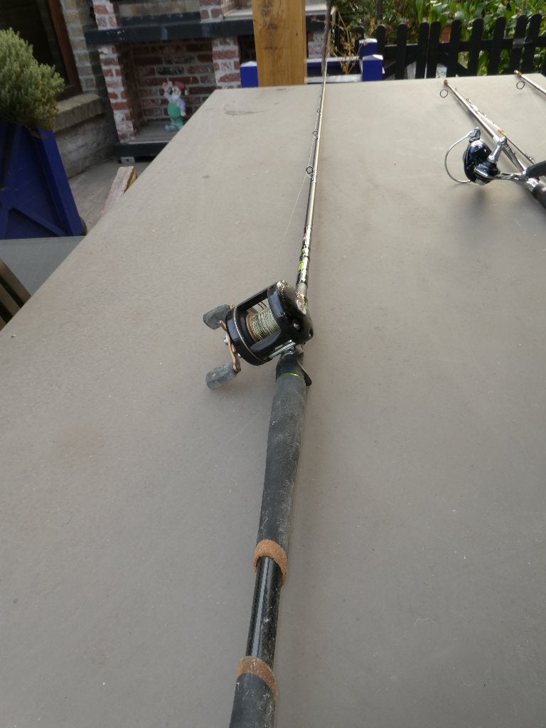 roofvis hengels, Watersport en Boten, Ophalen, Gebruikt, Werphengel