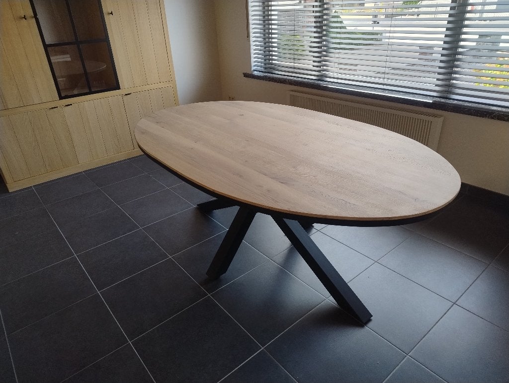 Eettafel, Neuf, Enlèvement, Chêne, Ovale