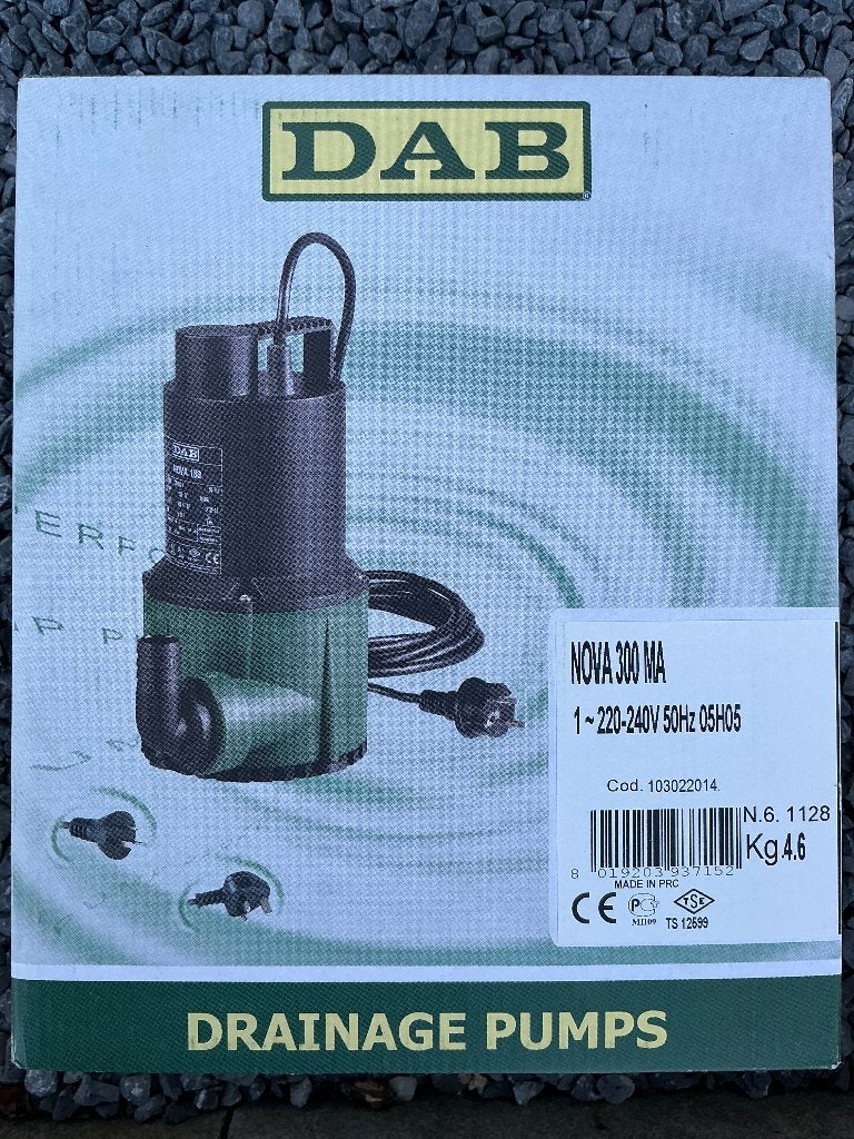Dab pomp - dompelpomp - vloepomp, Ophalen, Nieuw