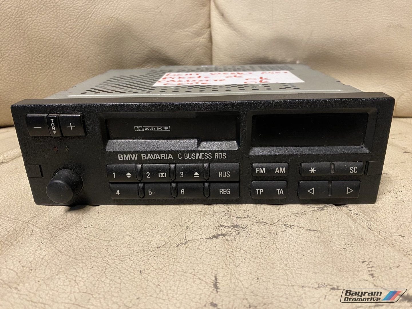 Bmw radio cassettespeler Bavaria c business rds E30 E36 E34, Autos : Divers, Autoradios, Enlèvement ou Envoi, -, -, -