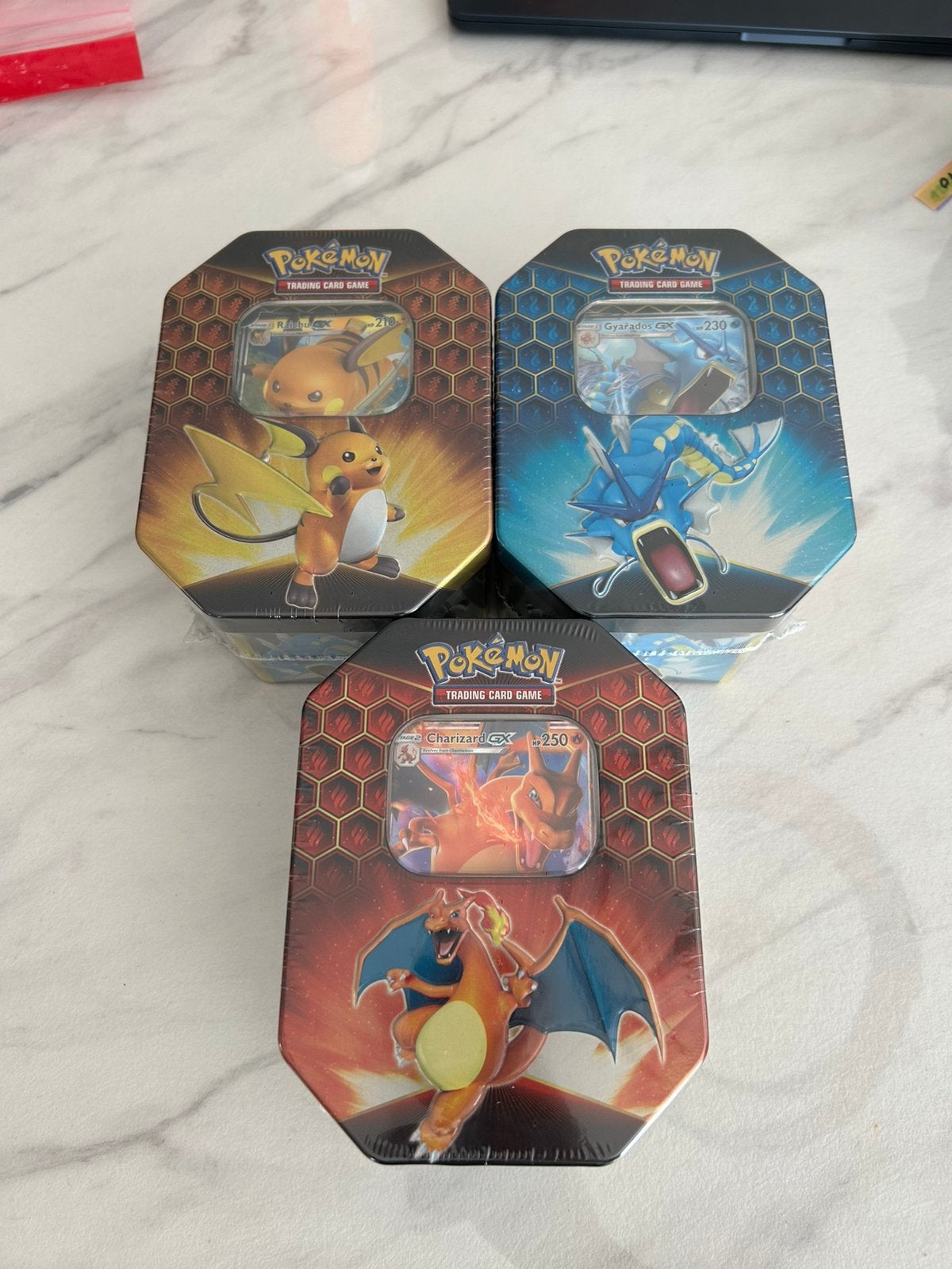 Pokémon - Hidden Fates GX Tins Art Set | Sealed, Enlèvement, Neuf