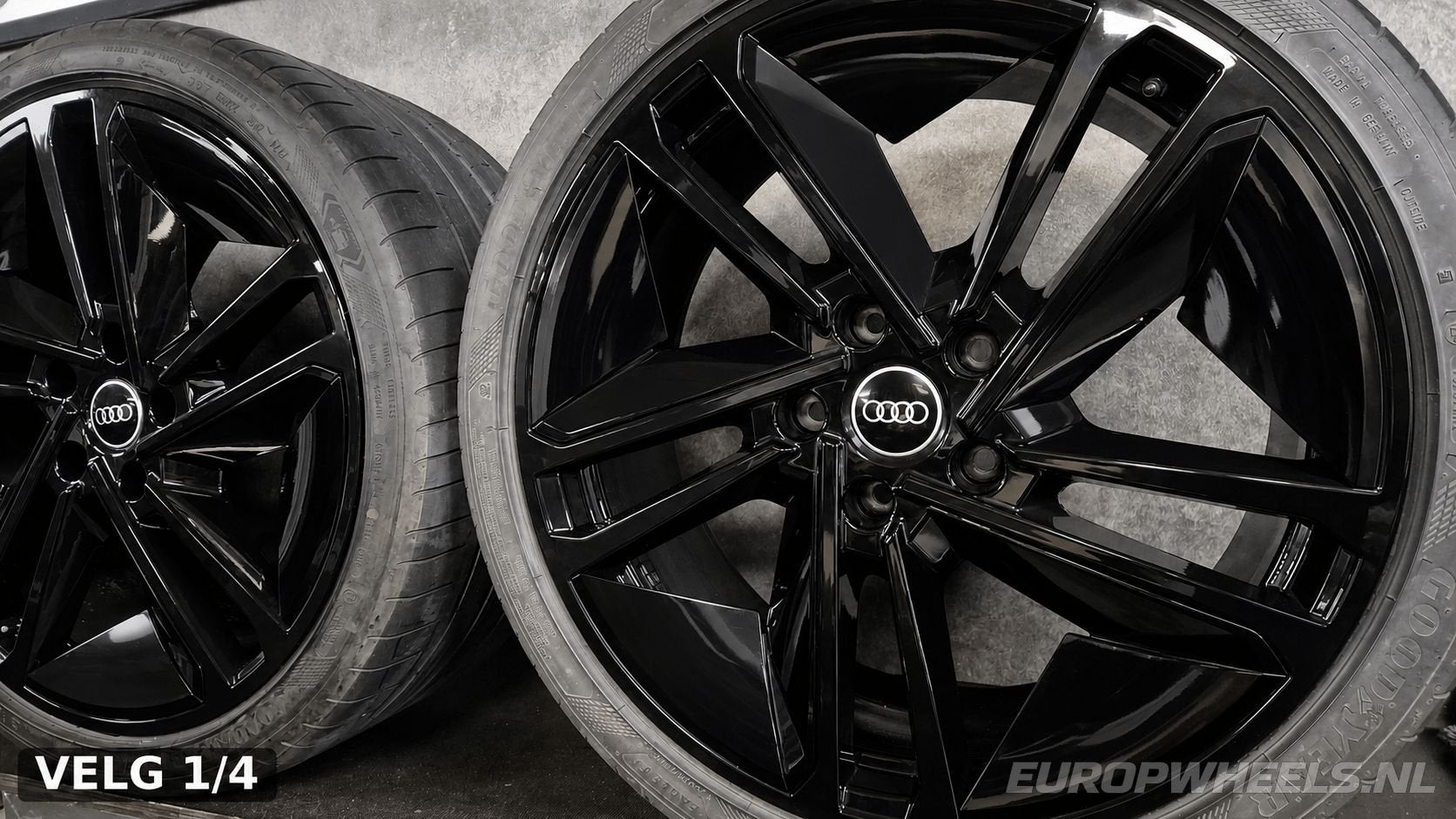 21 inch Audi e-tron GT RS velgen zomerbanden, Gebruikt, -, -, Banden en Velgen