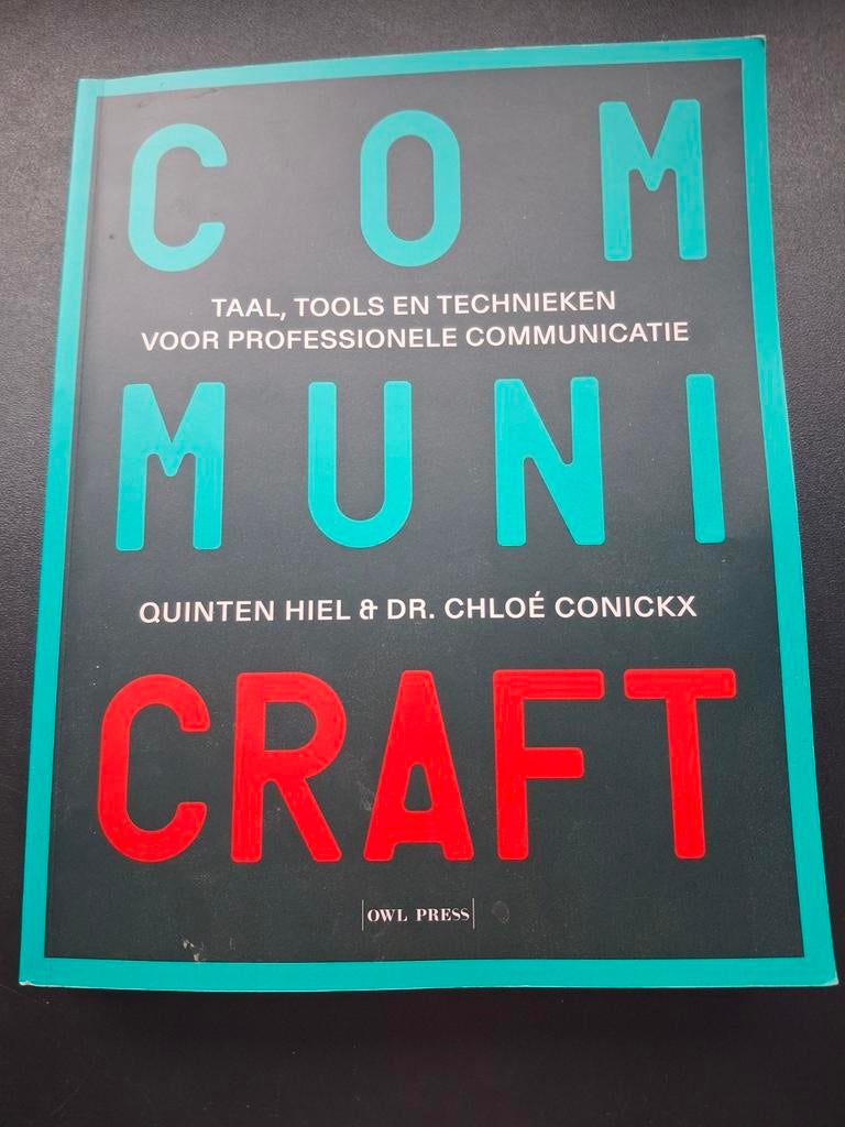 Cursus professionele communicatie, Enlèvement