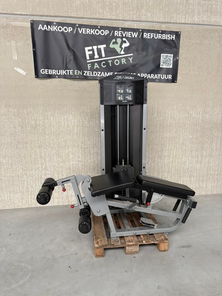 Life fitness leg ext leg curl combo, Sport en Fitness, Fitnessmaterialen, Ophalen