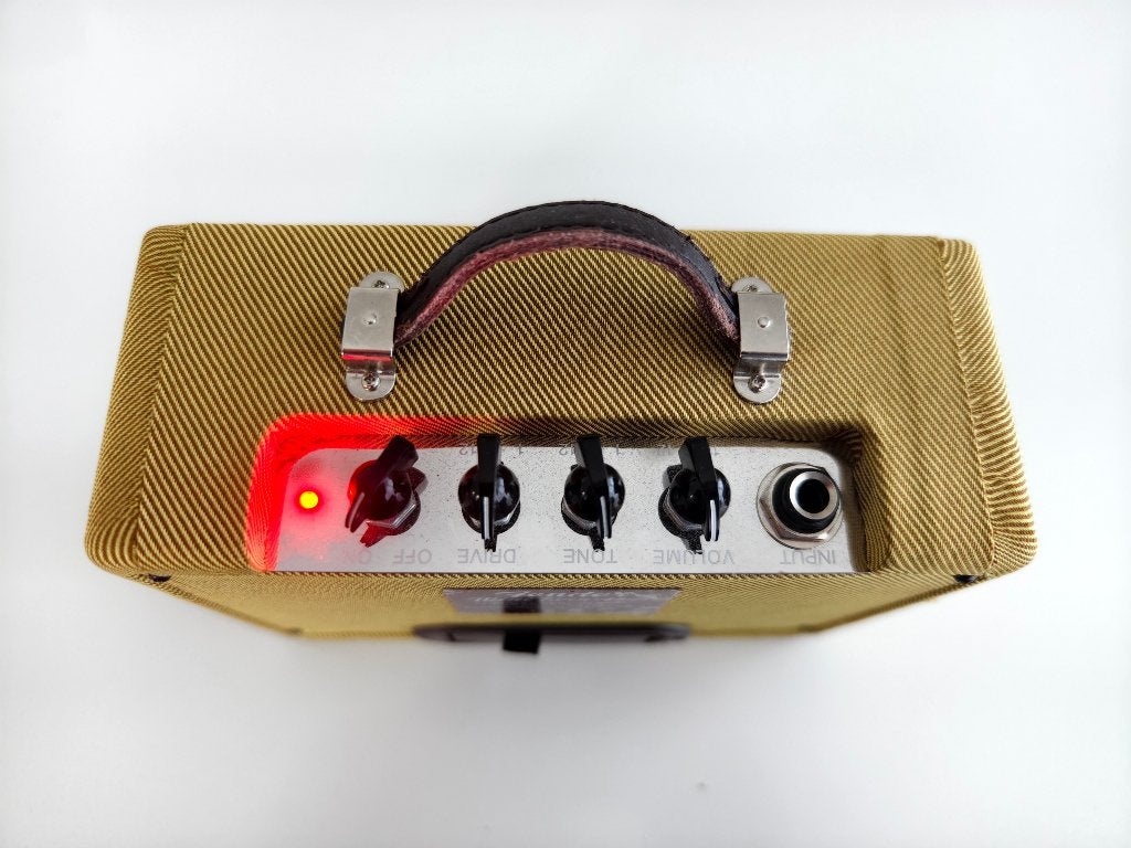 Fender Mini '57 Twin-Amp mini-gitaarversterker, Muziek en Instrumenten, Versterkers | Bas en Gitaar, Gebruikt, Ophalen of Verzenden