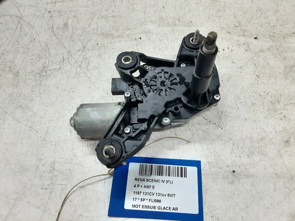 MOTEUR ESSUIE-GLACE ARRIÈRE Renault Scénic IV (RFAJ), Renault, Mevr. I. Hauben, Utilisé, Rue de l'Espoir 34 34
4030  GRIVEGNÉE, BE