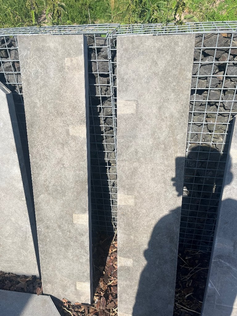 Blauwe steen, Tuin en Terras, Ophalen, Gebruikt, Natuursteen, Overige typen