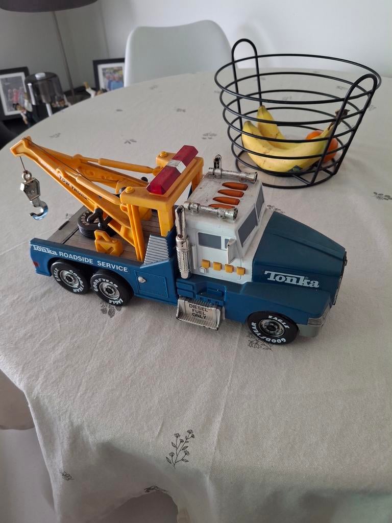Tonka roadside service takelwagen 1992  38cm l en 20 cm h, Ophalen of Verzenden